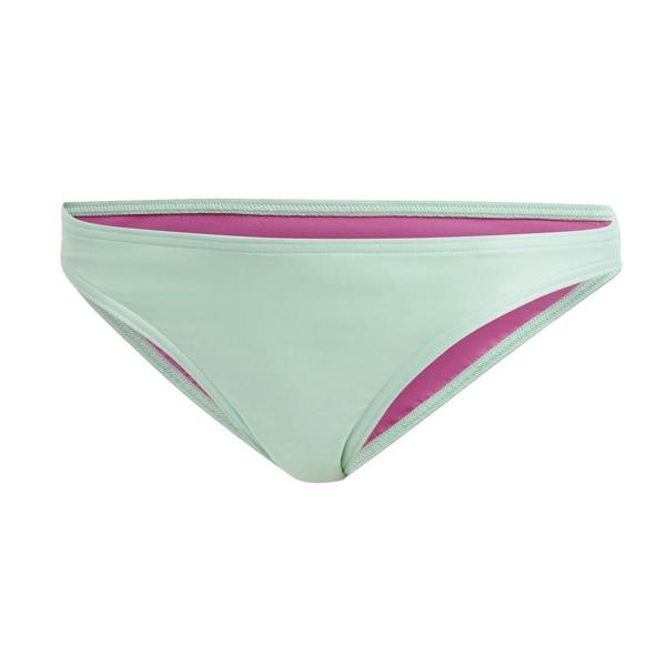 Adidas Womens/Ladies Coney Island Bikini Bottoms - Pastel Mint/Pink - 
