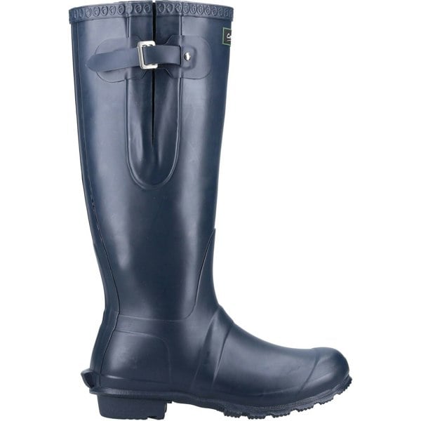 Cotswold Windsor Welly Rubber Women's Navy Wellington Boots