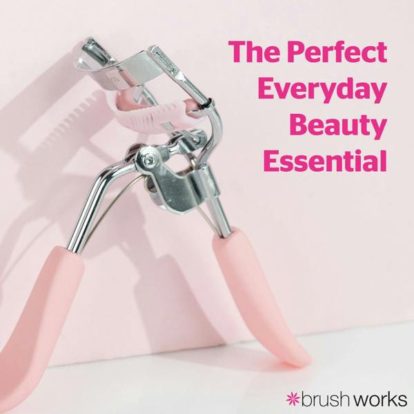 Brushworks Pro Lash Curler with Comb