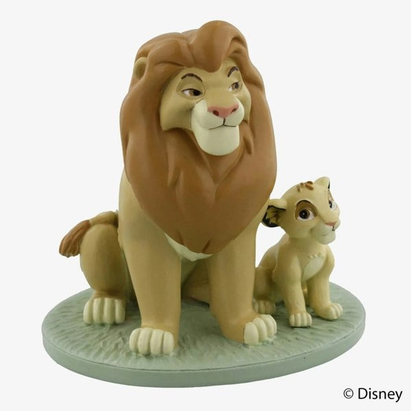 T. H. Baker Disney Mufasa And Simba Figurine DI187
