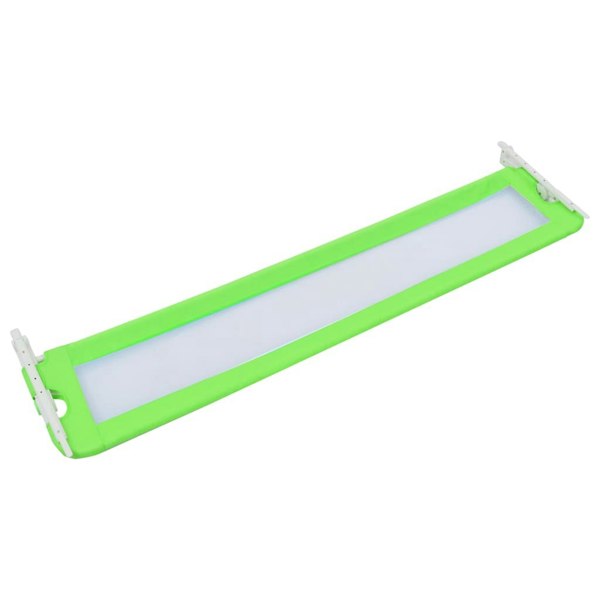 Berkfield Toddler Safety Bed Rail Green 180x42 cm Polyester