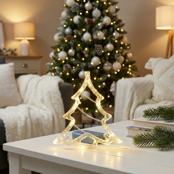 Garden Greatness Warm White LED Suction Cup Window Tree Light