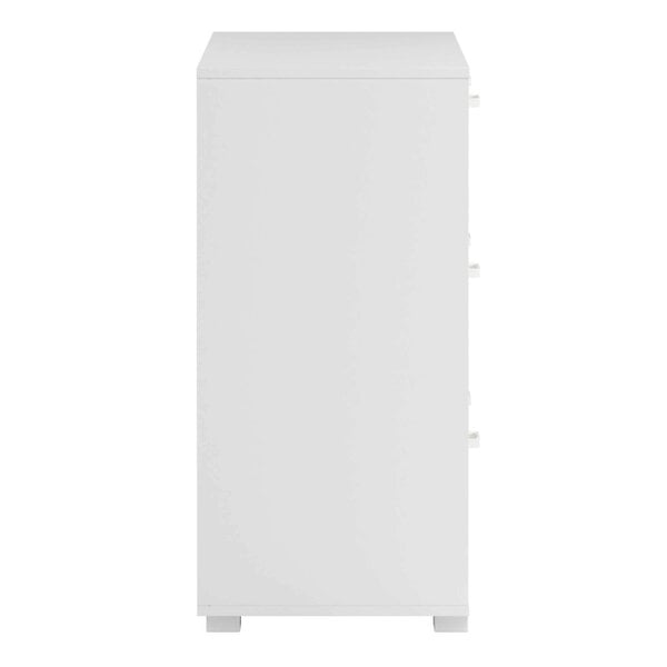 Wyld Haus Stuttgart Gloss White Chest of 6 Drawers