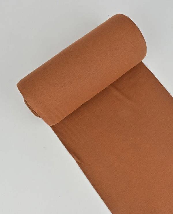 Minerva Core Range Minerva Tubular Ribbing Stretch Knit Fabric - Plain Design Dressmaking Fabric, 70 cm / 28" Wide - per metre