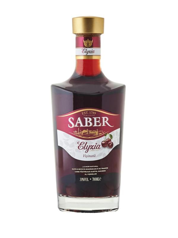 Saber Elyzia Sour Cherry (Visinata) Premium Liqueur 700ml
