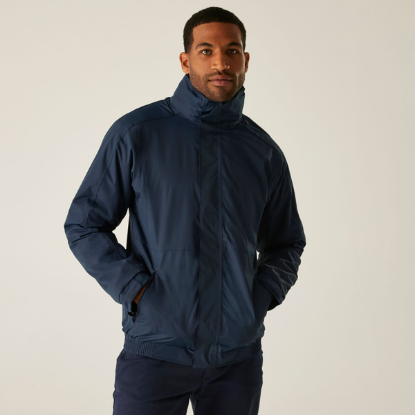 Regatta Dover Waterproof Windproof Jacket (Thermo-Guard Insulation) - Navy/Navy