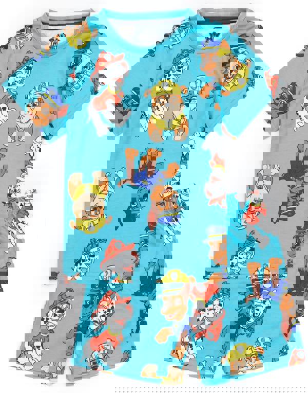 Paw Patrol Boys Multicoloured Multi Character Short Sleeve Short Leg Pyjama Set