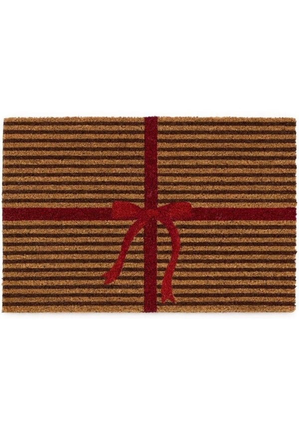 The Rugs Festive Fun Coir Door Mat – 100% Coconut Husk