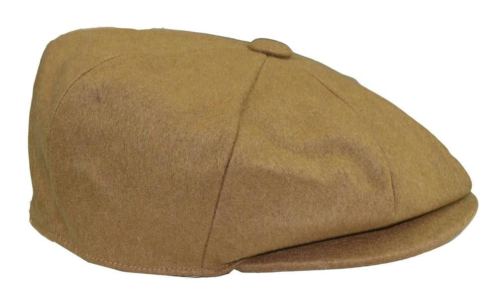 Infinity Leather Mens Peaky Blinders Newsboy 8 Panel Hat
