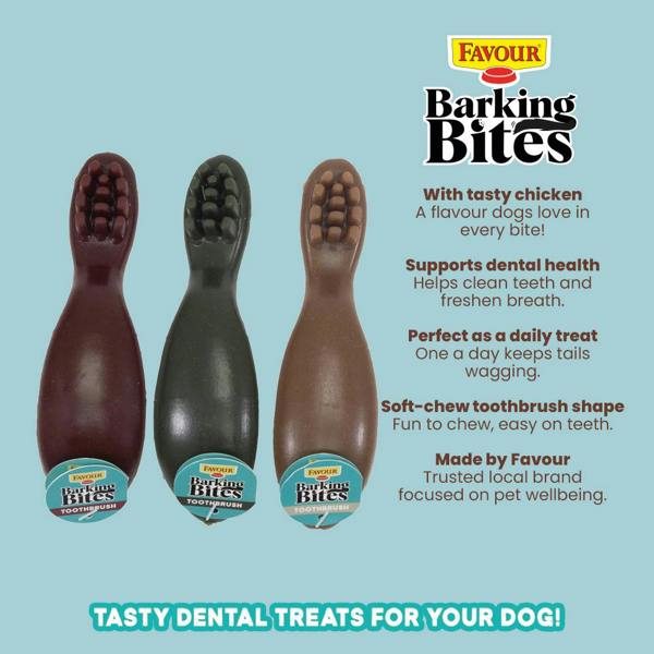 Favour Barking Bites Toothbrush 50g