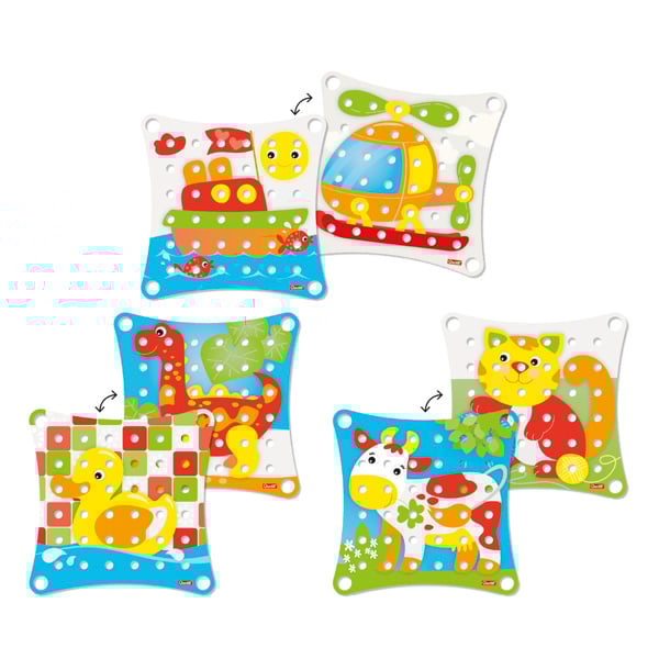 Quercetti Jumbo Peggy Evo - 41 Pieces