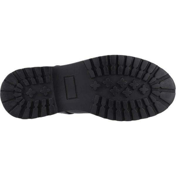 Hush Puppies Aurora Patent Senior Leather Girls's Black Shoes