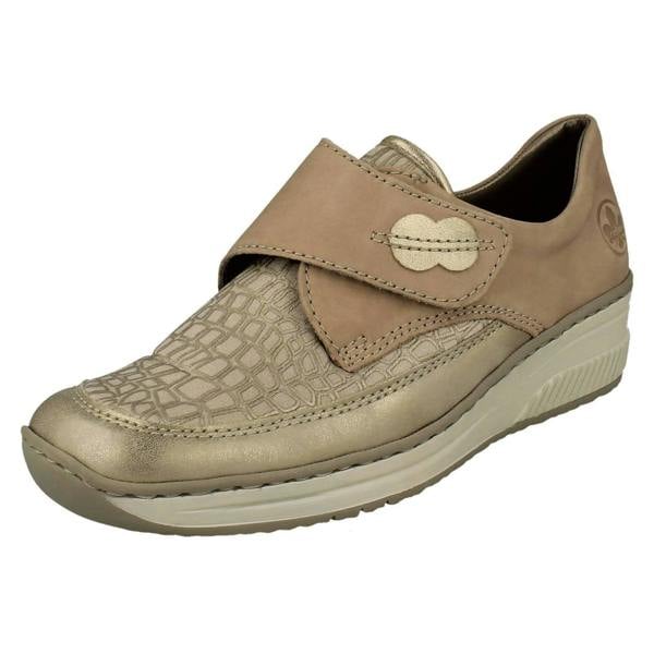 Rieker Womens Rieker Hook And Loop Shoes 487C0