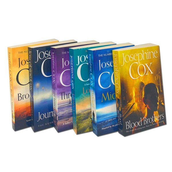 Josephine Cox Series 6 Book Set Blood Brothers, Midnight, Lonely Girl, Three Letters & more