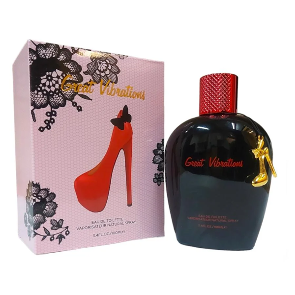 Creative Colours Great Vibrations 100ml Eau De Toilette EDT Spray For Her