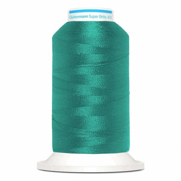 Gutermann Super Brite Polyester 40 Embroidery Thread 1000m Polyester Thread Suitable For Embroidery
