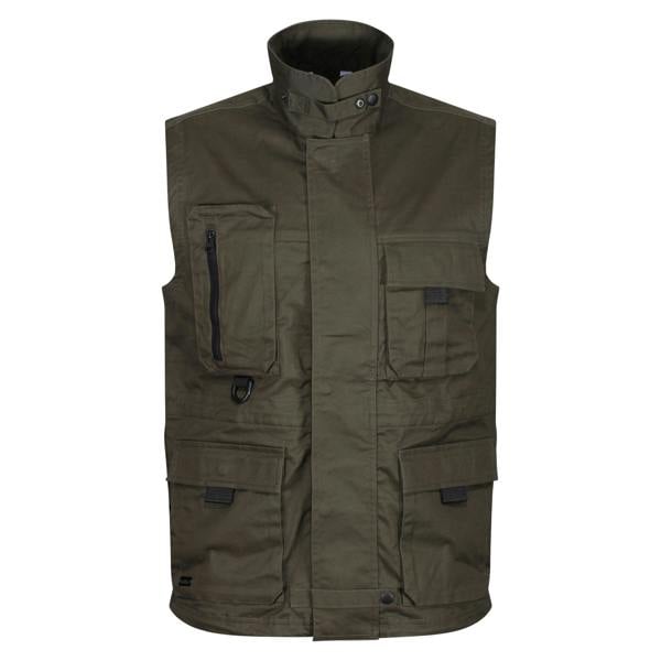 Regatta Professional Mens Gilet - Khaki Green - 