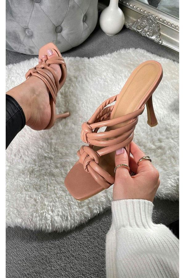 Shradha Strappy Heels - Rose