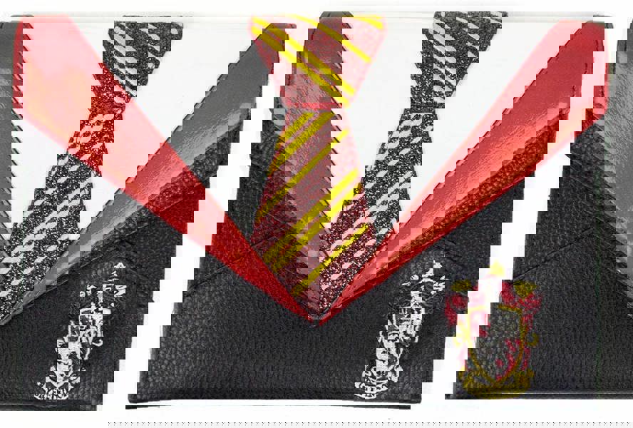 Vanilla Underground Danielle Nicole Womens Black Gryffindor Clutch Bag (One Size)