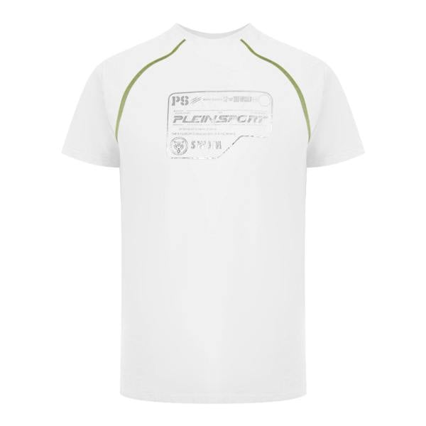 Plein Sport Performance Logo White T-Shirt