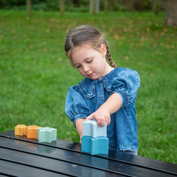 tickit SiliSoft® Star Stacking Cups (Neutral)