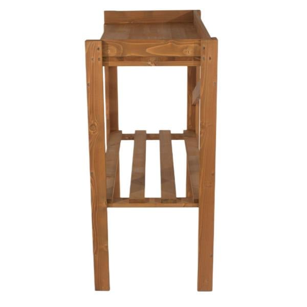 Core Products Outdoor Potting Table, Wax-Treated Solid Pine