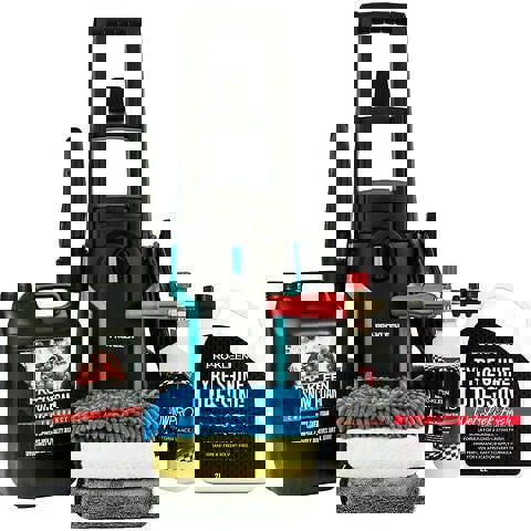 ProKleen Pro-Kleen Pressure Washer 1600W With Snow Foam 5ltr Alloy Foam Cleaner, Trim & Bumper, Tyre Shine. Lance, Cloths and Mitt