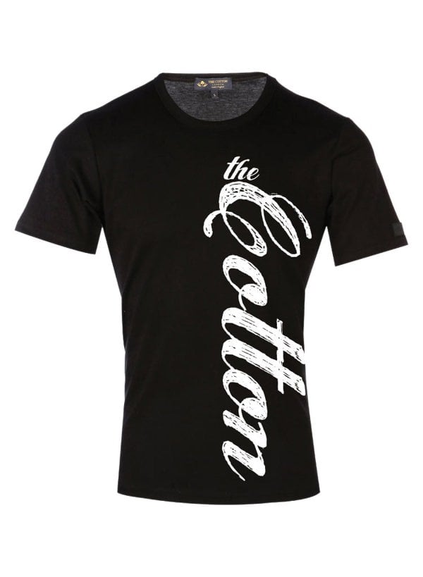 Supima Cotton TCL Brand Black and White T-shirt