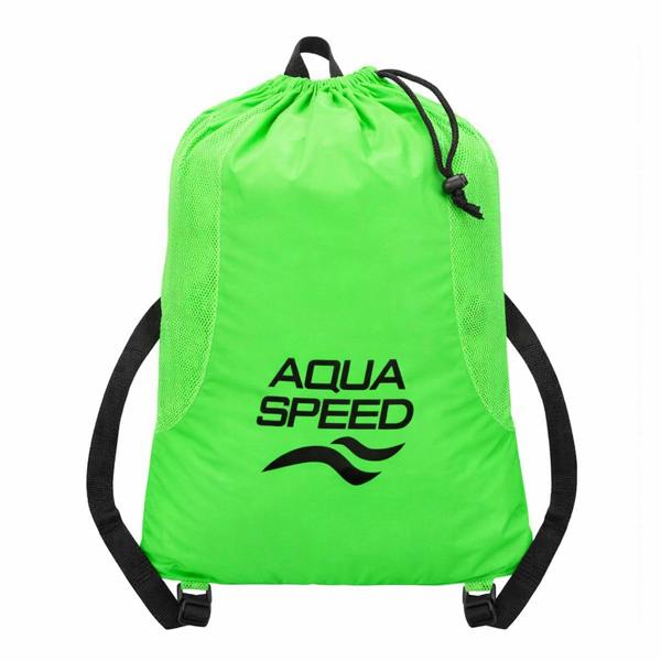 Aqua Speed Large Mesh Pool Backpack | Ventilated Bag for Wet Gear Storage