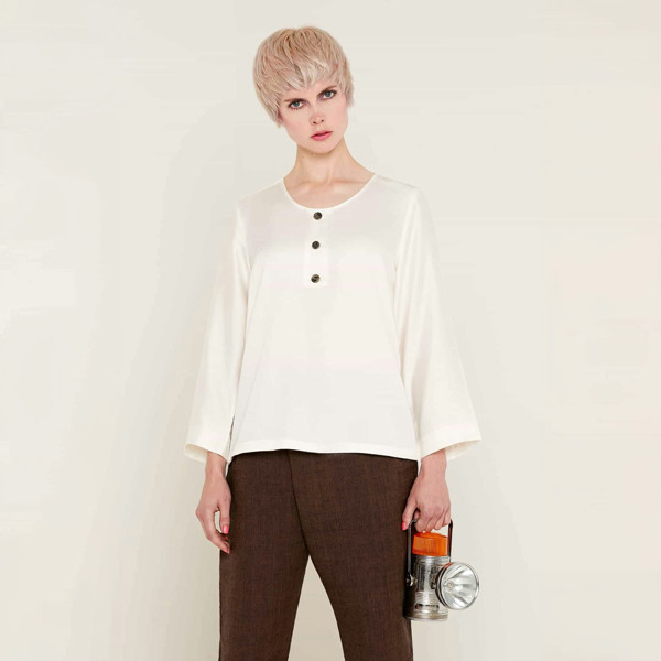 Bo Carter Judy Blouse - White