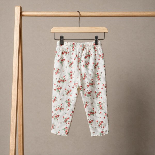 Mini Cuddles Floral-Print Leggings (Multicolour), 3 Pack
