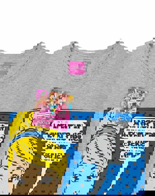 Disney Womens Grey Cinderella Short Sleeved T-Shirt