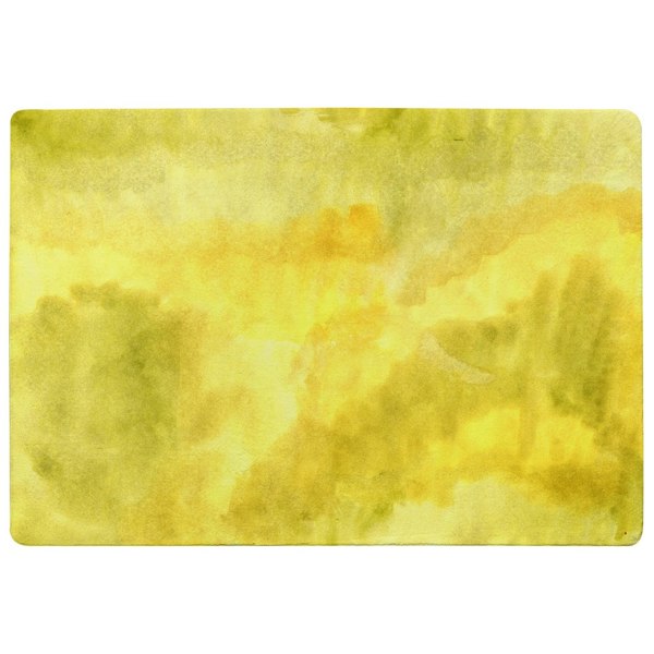 Benjamin Tate Design Yellow Watercolour Rug