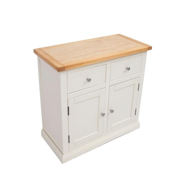 Cabinet Bits Castelli Off White 2 Drawer 2 Door Sideboard Chrome Knob