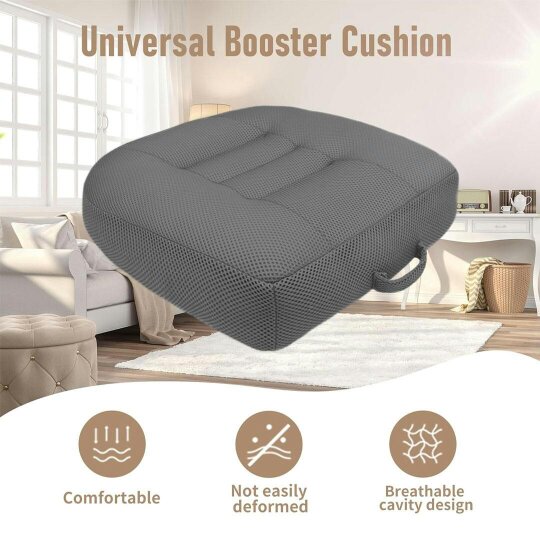 Havendro Car Seat Cushion Car Booster Heightening Driver Posture Cushion Reduce Fatigue