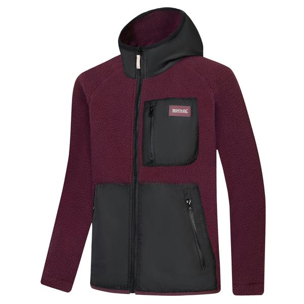 Regatta Childrens/Kids Munro Hybrid Jacket - Fig/Black - 