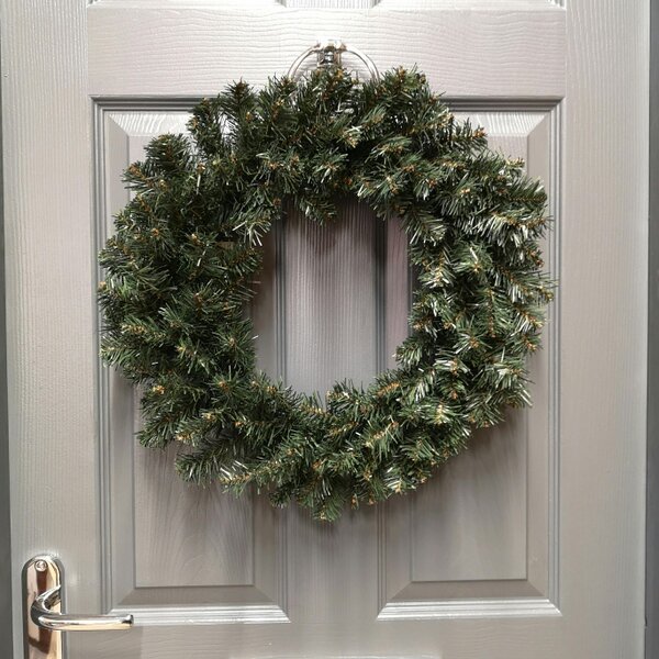 Samuel Alexander 47cm Premier Christmas Woodcote Spruce Christmas Door Wreath