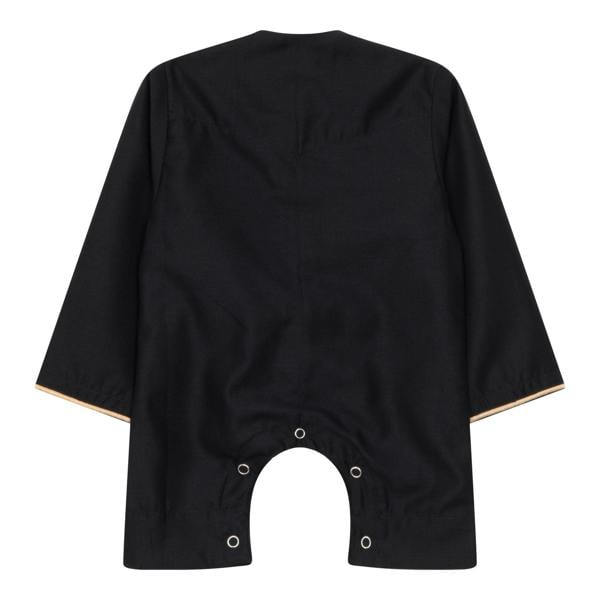Infinity Leather Baby Boys Omani Eid Thobe  Saudi Emirati Jubba Robe Romper