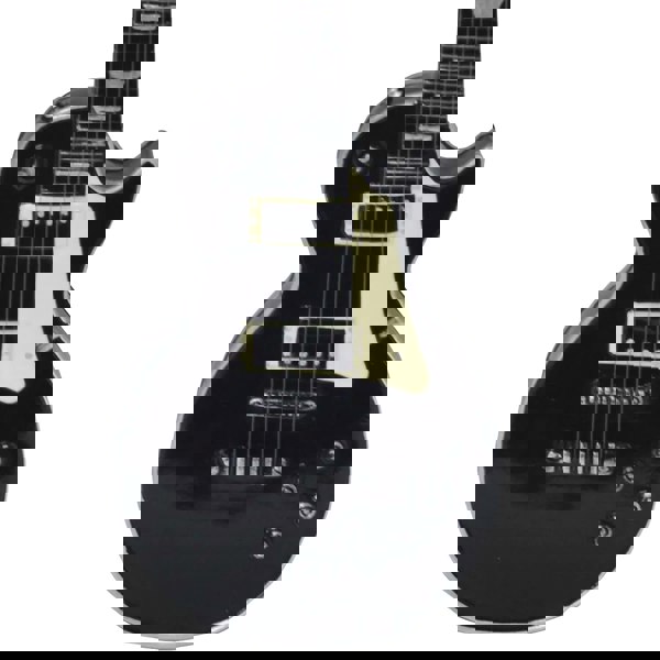 Maison des Cadeaux Black Les Paul Guitar-Style Portable Speaker