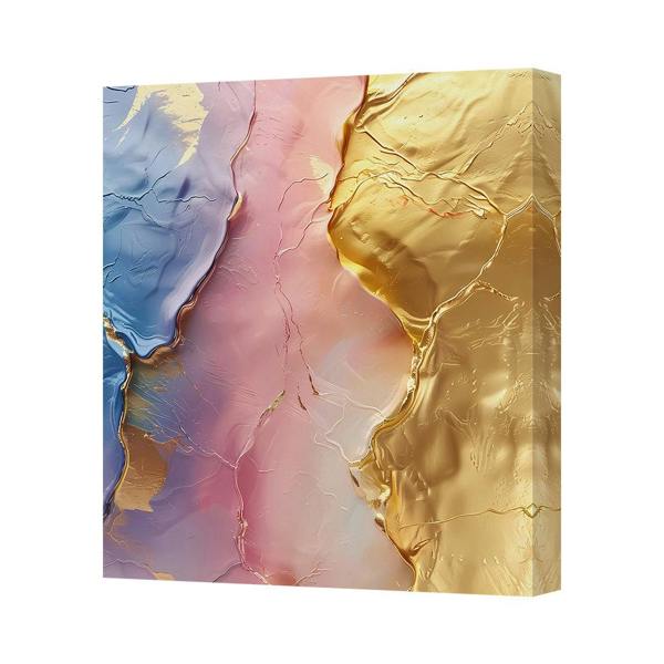 Benjamin Tate Design Contemporary Abstract Canvas Art Print On Deep Wooden Frame UK Made