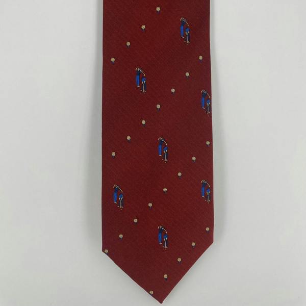 Silk Golfer Neck-Tie - Premium Men's Patterned Shirt by Claudio Lugli | Bold Design, Tailored Fit, Best Printed Shirts