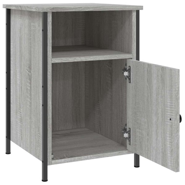 Berkfield Bedside Cabinets 2 pcs Grey Sonoma 40x42x60 cm Engineered Wood