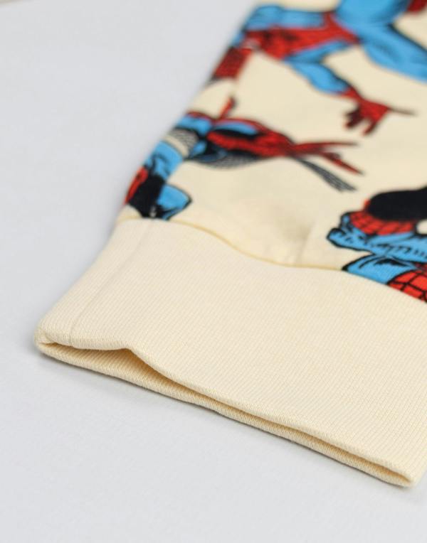 Vanilla Underground Marvel Boys Multicoloured Spiderman Multi-Pack of 2 Long Sleeve Long Leg Pyjama Set