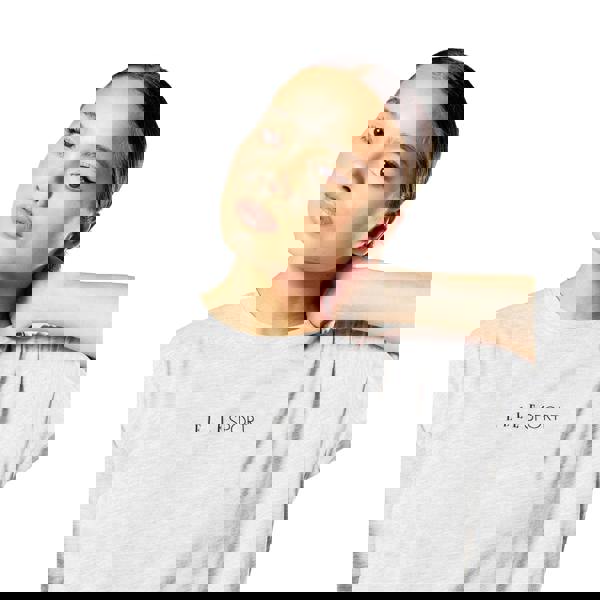 Elle Womens/Ladies Boyfriend T-Shirt - Grey - 