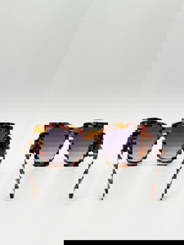 SVNX Square Cat-Eye Sunglasses in Tortoiseshell