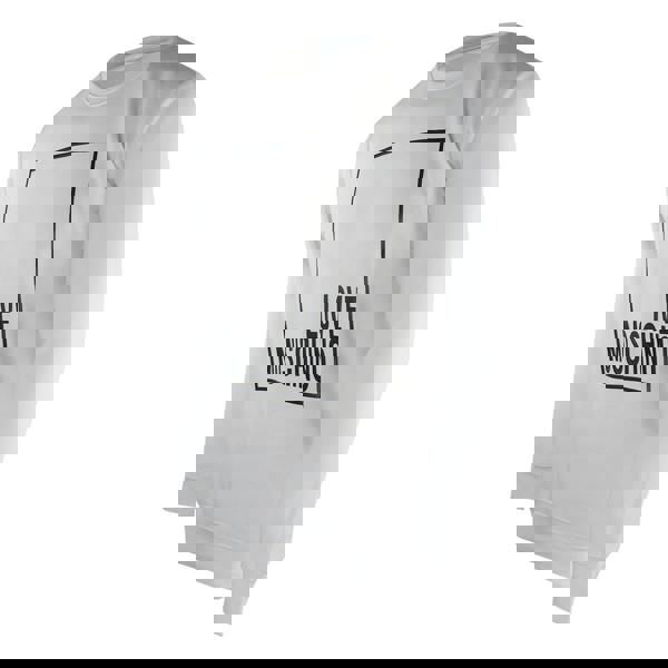 Love Moschino Box Logo White Sweatshirt - Nova Clothing