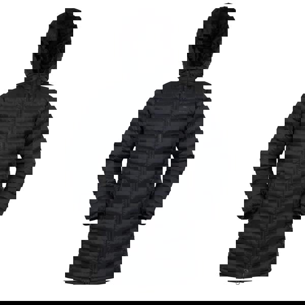 Mountain Warehouse Childrens/Kids Florence Longline Padded Jacket - Black