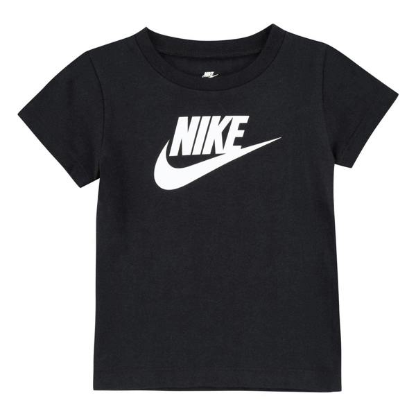 Nike Baby Swoosh Crew Neck Regular T-Shirt - Black - 