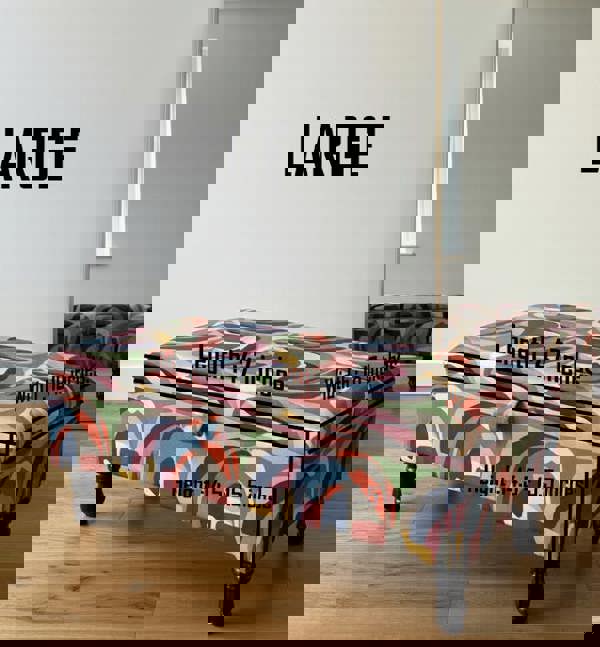 PREMIUM Multi Colour Ottoman Storage Bench coffee table - ISTOOLS