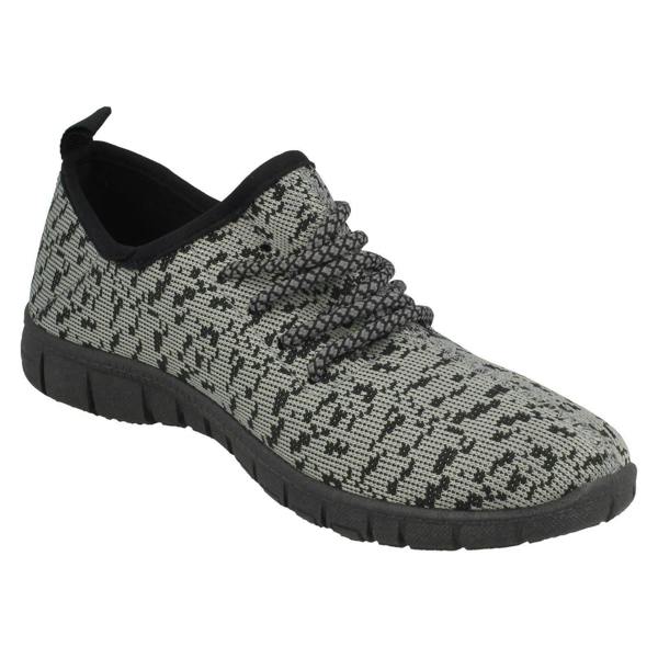 Reflex Ladies Reflex Lace Up Sporty Pumps
